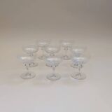 Engraved champagne glasses