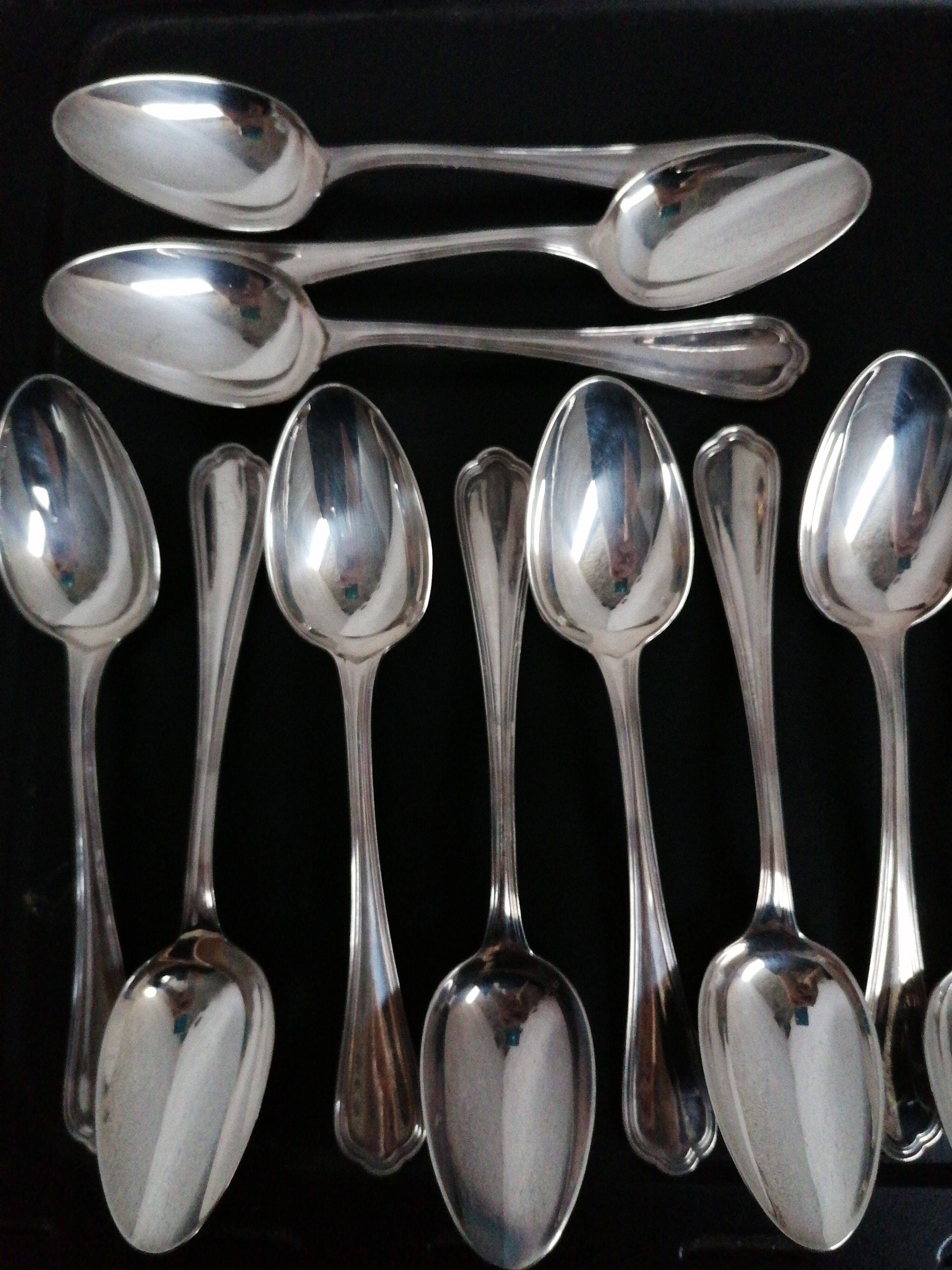 Christofle 12 spoons & 12 forks