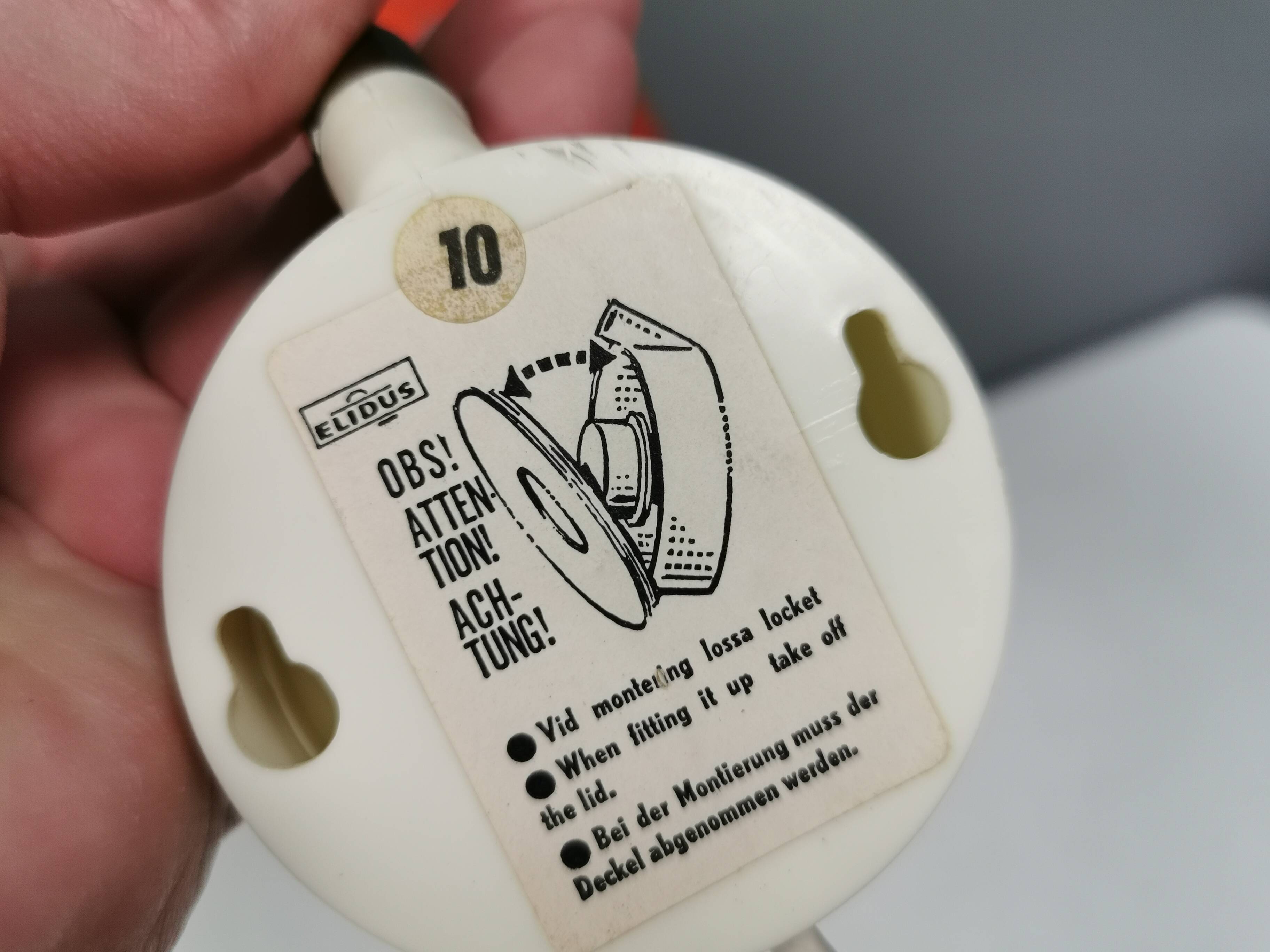 Swedish wall lamp from the 1970s  Hans-Agne Jakobsson  attribution Elidus 9250