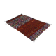Kilim Tellisse red wool flat carpet 145 x 270 cm