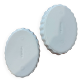 2 small pie dishes