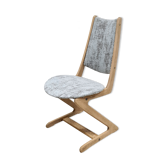 Chaise kangourou restaurée du milieu du siècle, années 1960