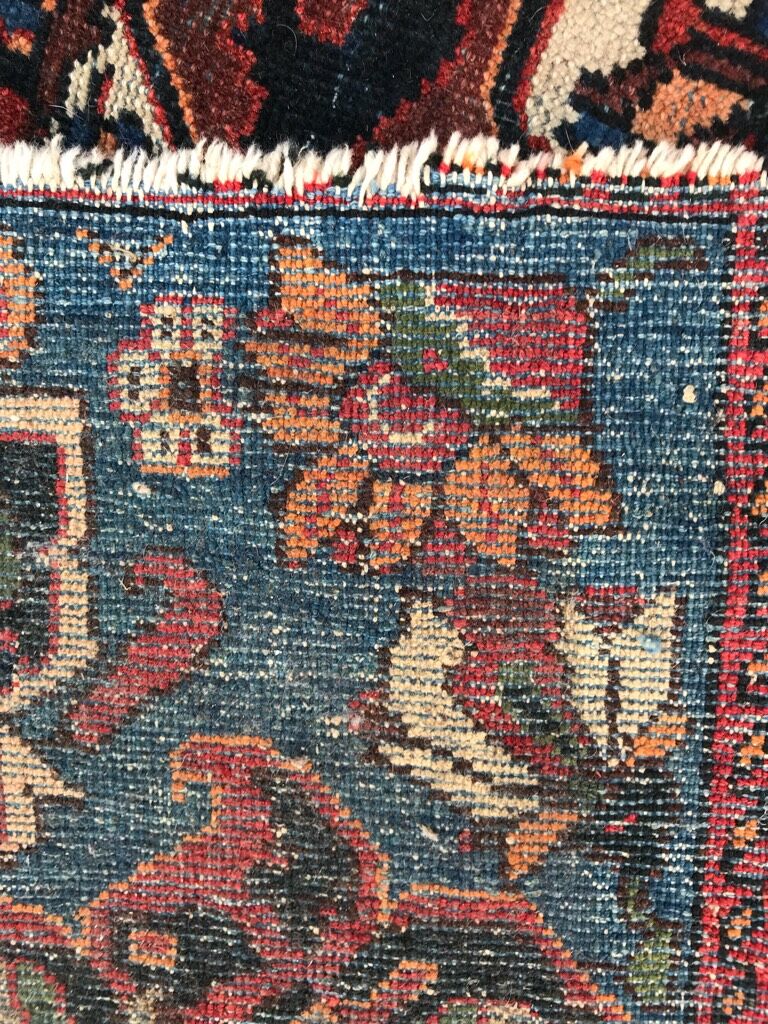Carpet old persian bakhtiar made hand 176 x 300 cm