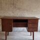 Bureau en placage de palissandre vintage