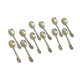 12 spoons of silver metal