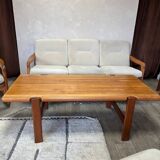 Scandinavian coffee table in solid teak from the 1970s.