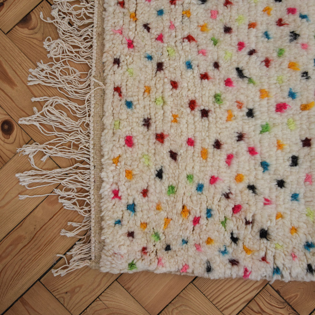 Carpet multicoloured weight azilal 122x220cm