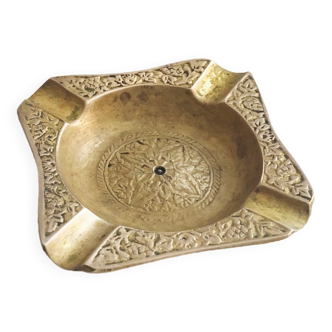 Small Moorish style copper tombac ashtray