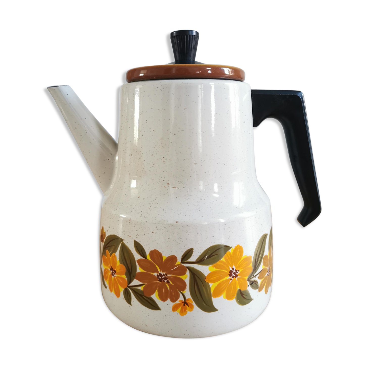 Vintage enamel coffee maker