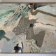 Vintage Abstract Oil on canvas by Carl Gustaf Skoglund Swedish, 1965