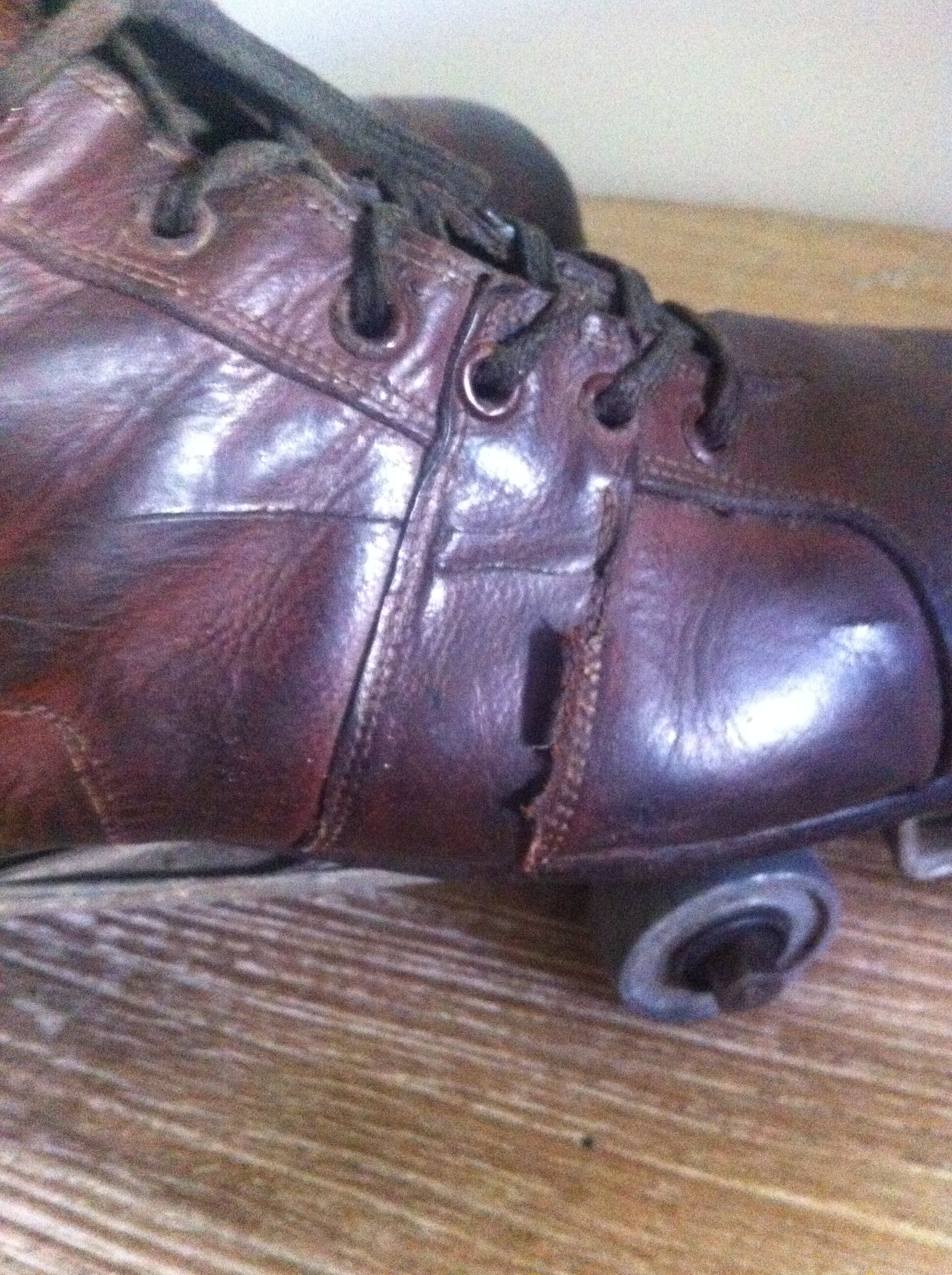 Roller Derby years 40 leather