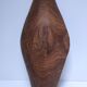 Oblong cut solid wood carved monoxyl
