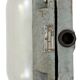 Grey Industrial Cast Iron Wall Light from Elektrosvit, 1960s