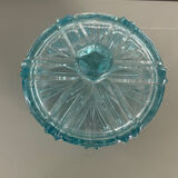 Blue glass bonbonnière, glass box
