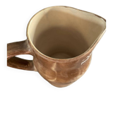 Pitcher and two Longchamp stoneware cups