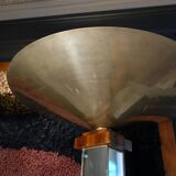 Large Art Deco Macassar Ebony Floor Lamp / Stand, circa 1930