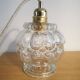 Walking lamp, vintage Helena Tynell style bedside table lamp - bubbles 1960 1970