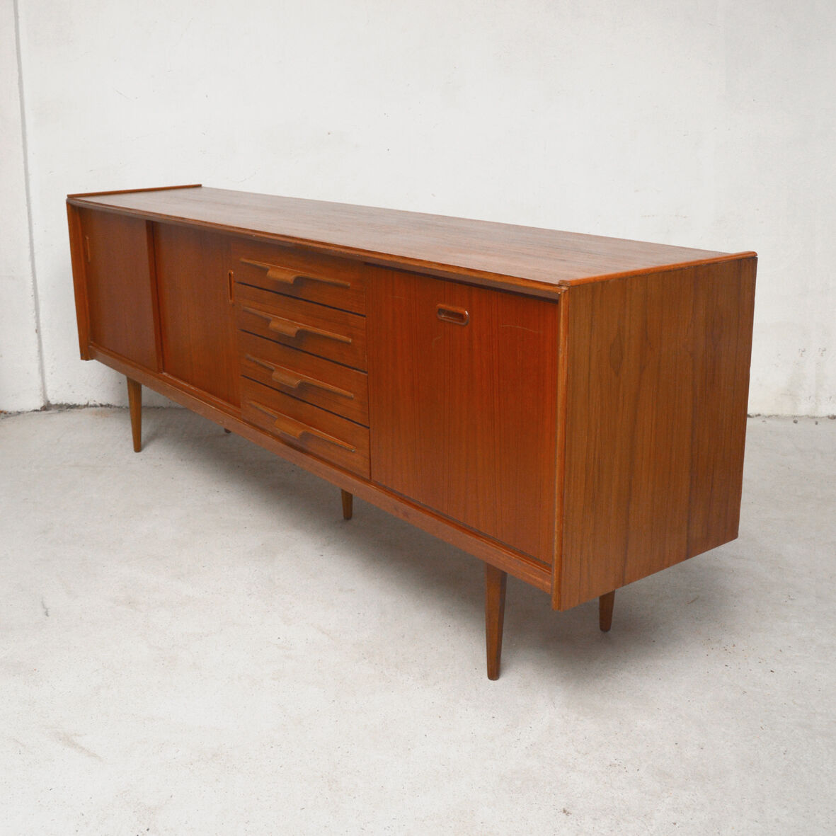 Long 230cm sideboard 1960