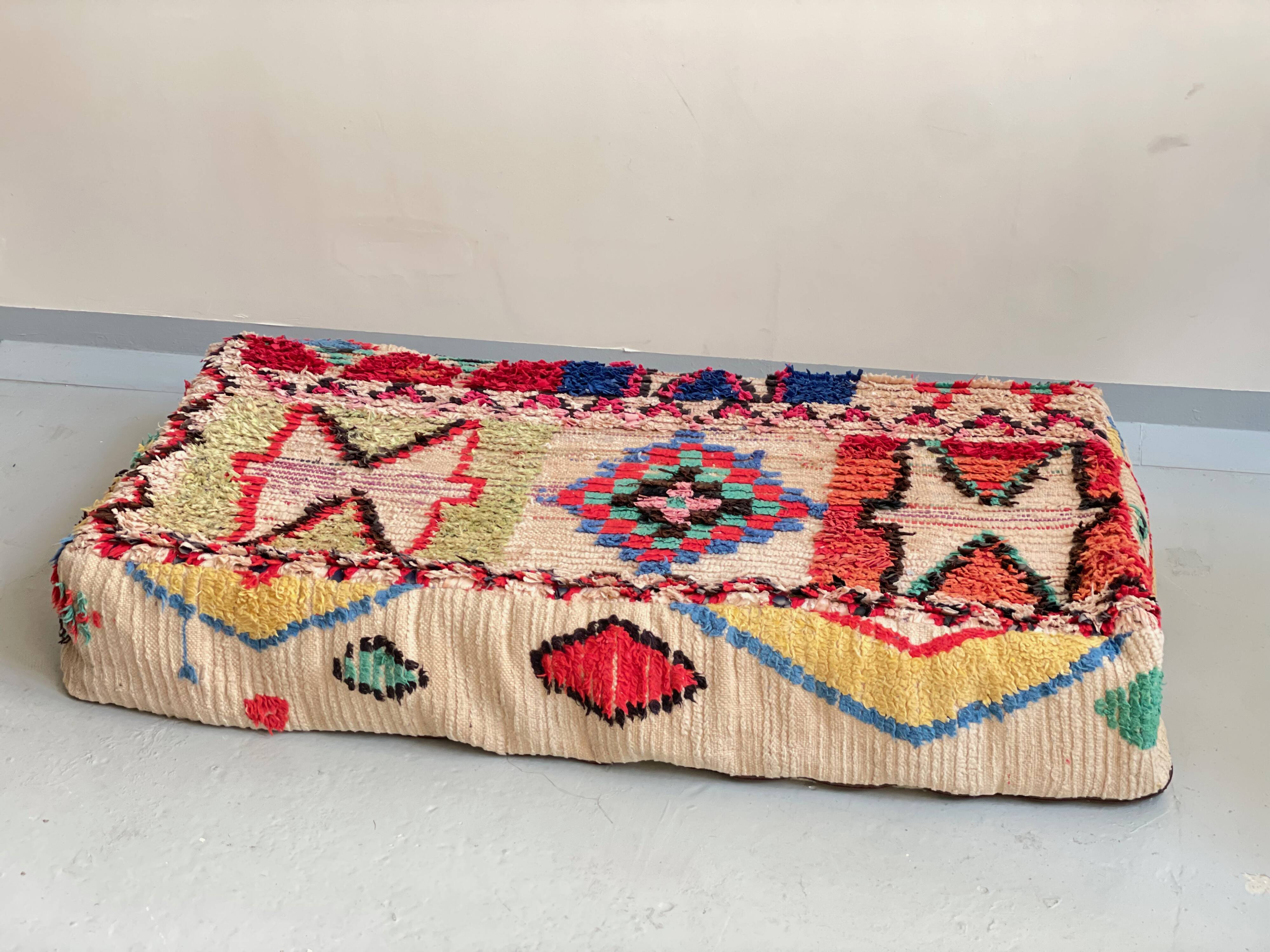 Pouf berbère Marocain Kilim XL