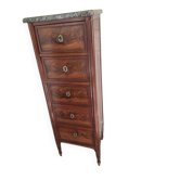 Chiffonnier Louis XVl en acajou