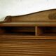 Art deco cylindrical desk