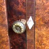 Marquetry bedside table