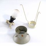 Philips Louis Kalff fifties vintage fiberglass ceiling lamp