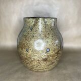 Mega jug in pyrite stoneware