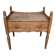 Vintage Oak Bedside Table with Brass Handle by Henning Kjærnulf, 1950s