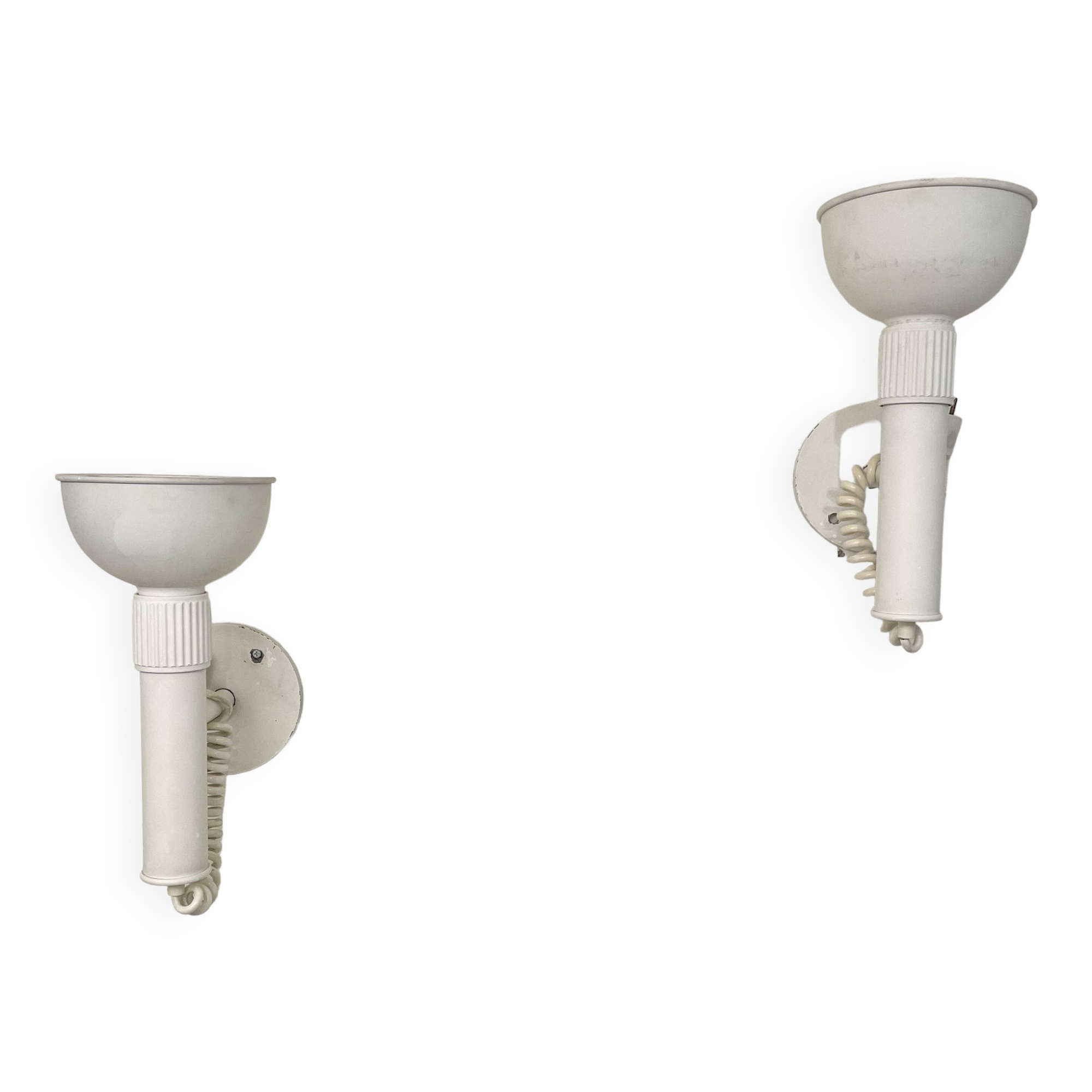 Pair of Marc Held wall lights, Arlus 1977