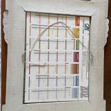 Wooden frame knot ribbon 68 x48
