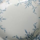 flat iron earthenware plate from the Moustiers faience factory signed Léon Graves