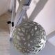 Chandelier - XXL openwork metal ball-shaped pendant light
