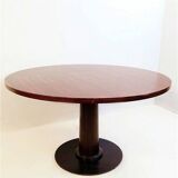 Macassar ebony round dining table Ø 128cm