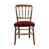 Old Napoleon III wooden chair