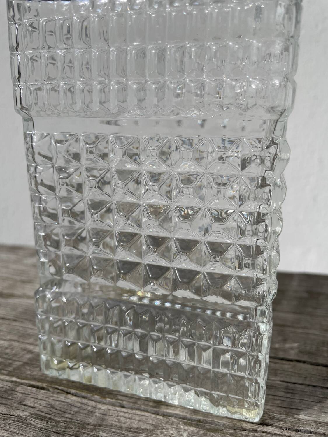 Clear Glass Whiskey Decanter