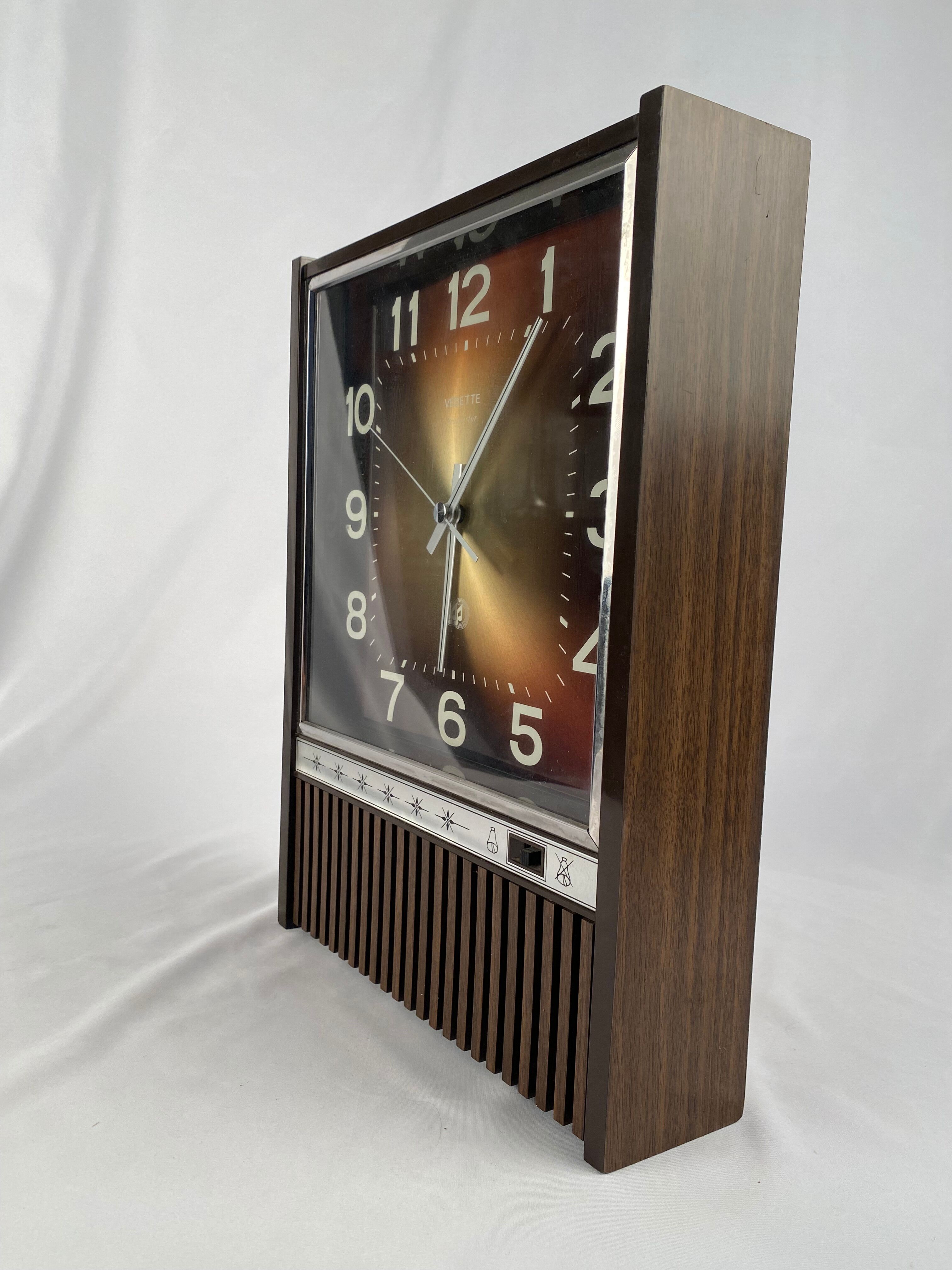 Wall clock Transistor 70s