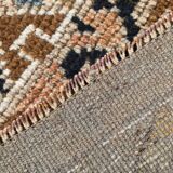 3x10 blue & brown persian runner rug, 91x295cm sk 18084 free shipping