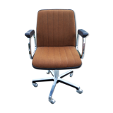 70s swivel office chair and adjustable height