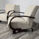 Art Deco Armchairs by Jindřich Halabala, 1950s, Set of 2