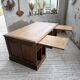 Counter or desk in oak from the 1950s.