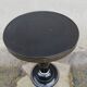 Metal pedestal table joseph hoffman