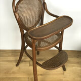 Thonet stamped high child chair