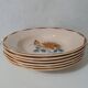 Digoin Sarreguemines 6 soup plates 9181