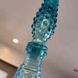 Empoli carafe, made in Italy, blue, vintage 60s