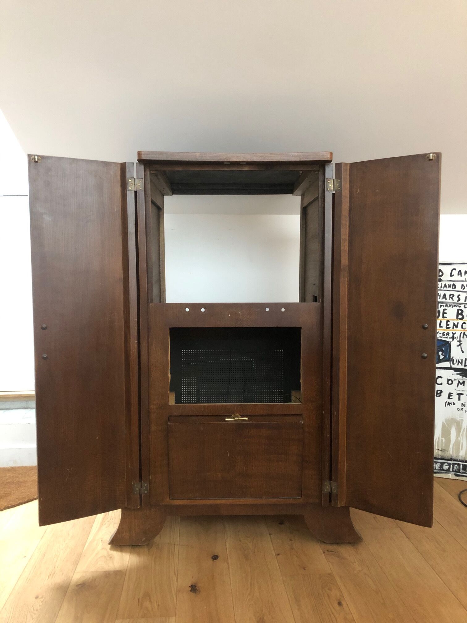 Armoire bar vintage 1960