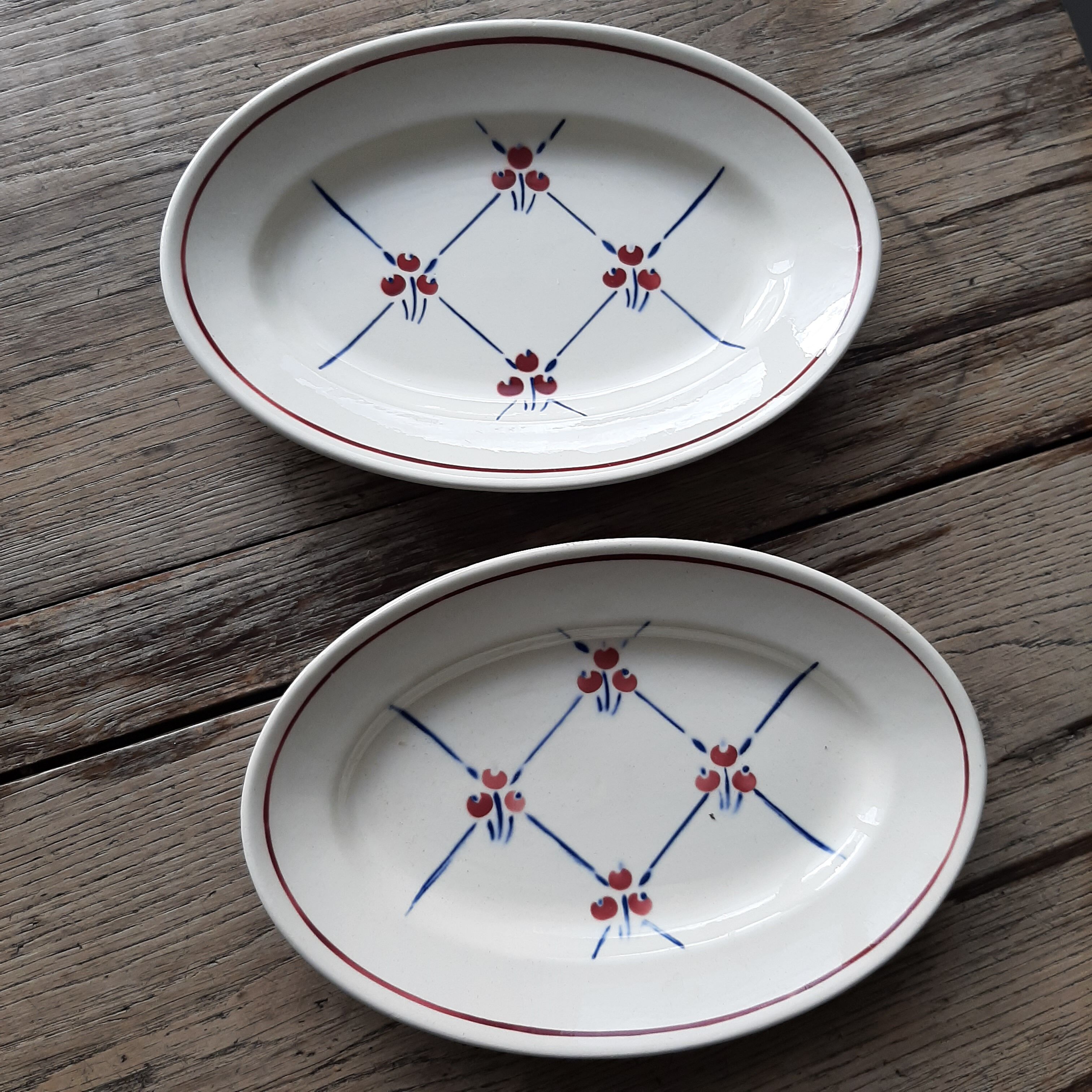 Lot 2 raviers vintage Badonviller