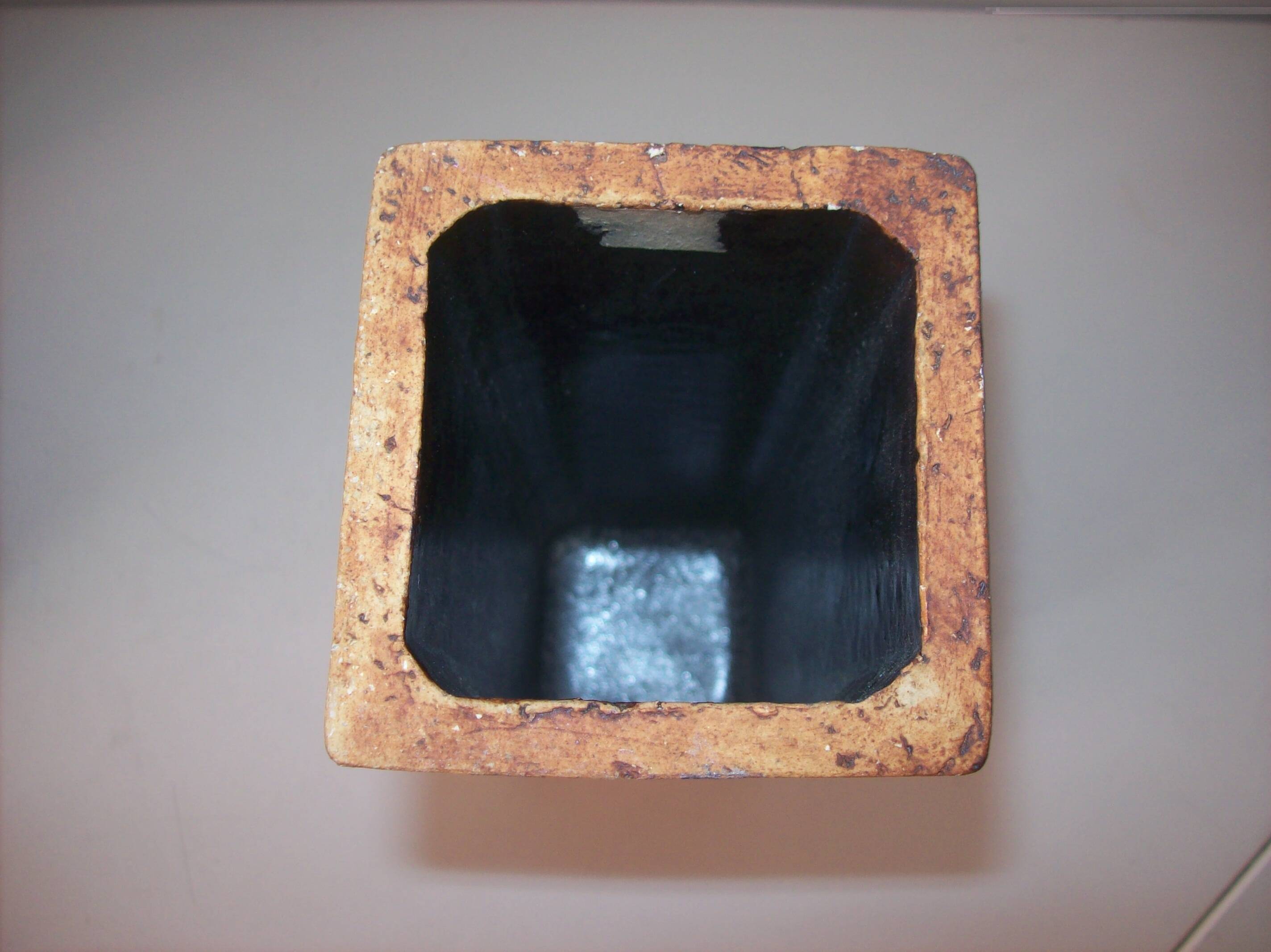 Ceramic vase signed raymonde leduc