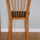 6 chaises BAUMANN N°12 skaï noir hêtre clair