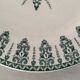 Plate foot shower porcelain opaque iron earth gien model annam